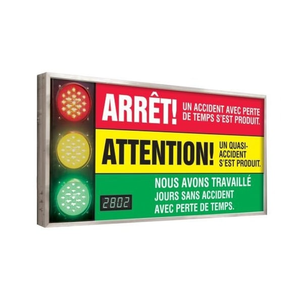 Accuform DIGIDAY 3 ELECTRONIC SIGNAL FRSCT806 FRSCT806 - main